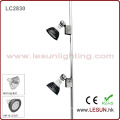 Luz de exhibición LC2830 de la joyería del carril de la altura 5W / PC 12V MR16 LED del OEM